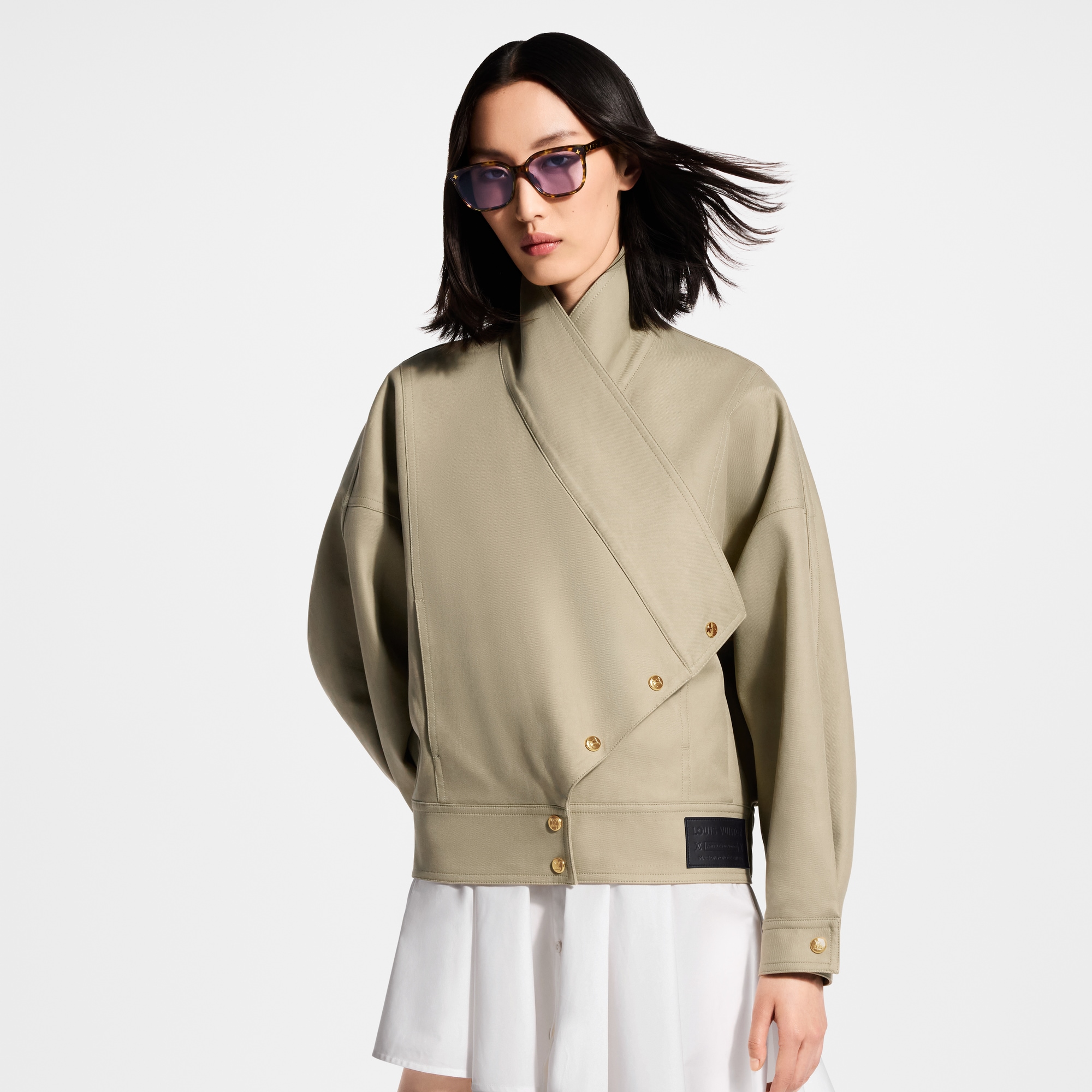 Snap Front Jacket - Women - Ready-to-Wear | LOUIS VUITTON ®
